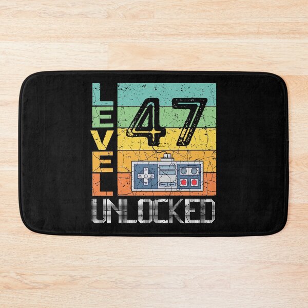 Item preview, Level 47 Unlocked Shirt - 47th Birthday Gift  designed and sold by meedTee.