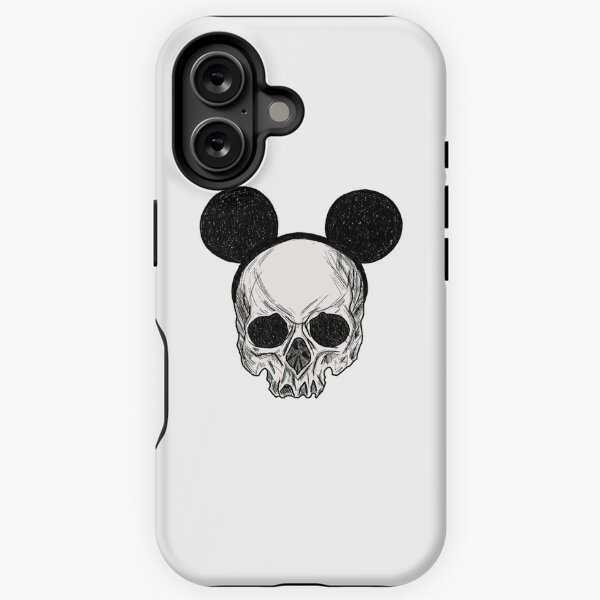 mouse skull iPhone Tough Case