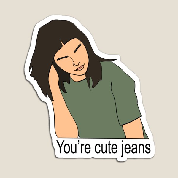 Aperçu de l'œuvre Kendall Jenner, tu es un jean mignon créée et vendue par olivia-krig.