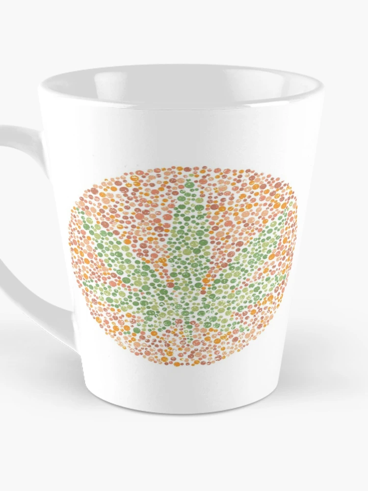 Thumbnail 3 of 4, Coffee Mug, Color Blind Test Pot Leaf [Roufxis-Rb] designed and sold by RoufXis.