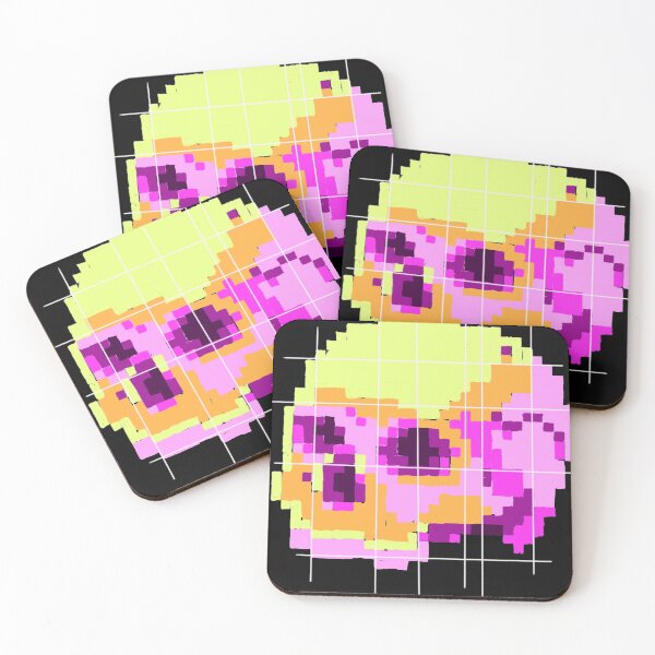 Item preview, pixel scull designed and sold by theerraticmind.