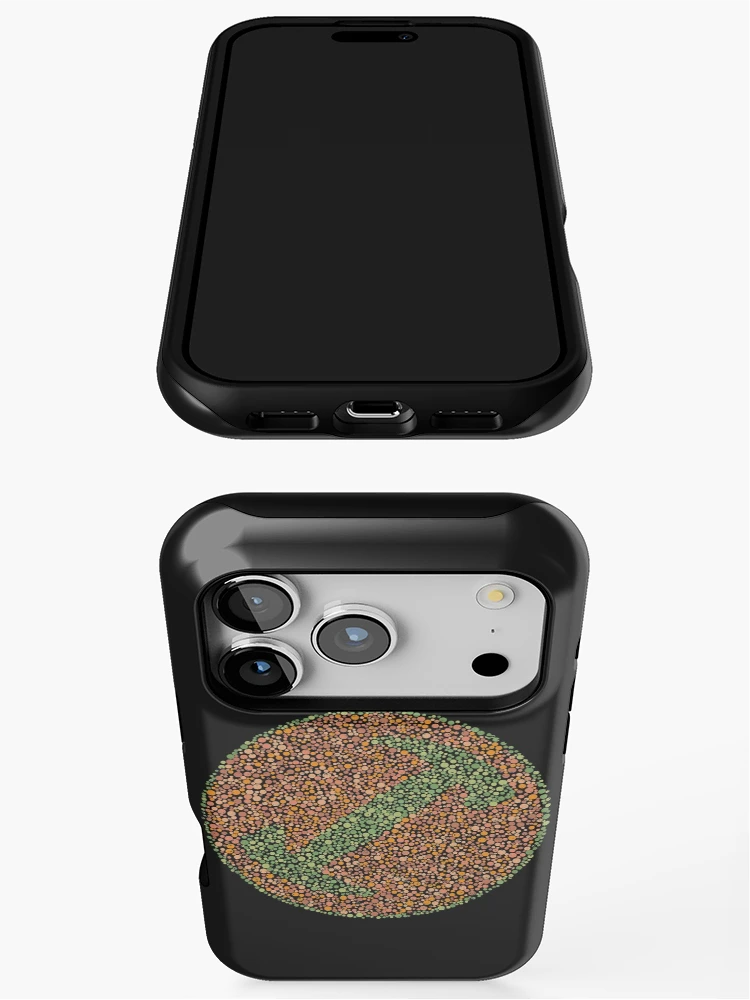 Thumbnail 3 of 4, iPhone Case, Color Blind Test [StoneCutters] [Roufxis-Rb] designed and sold by RoufXis.