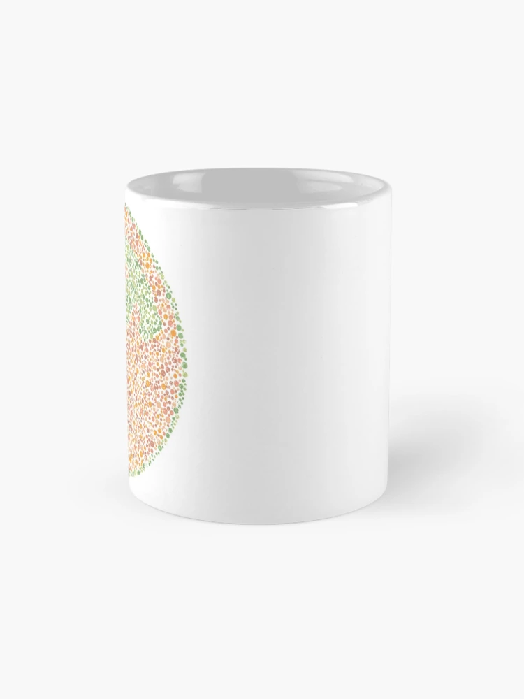 Thumbnail 4 of 6, Coffee Mug, Color Blind Test [StoneCutters] [Roufxis-Rb] designed and sold by RoufXis.