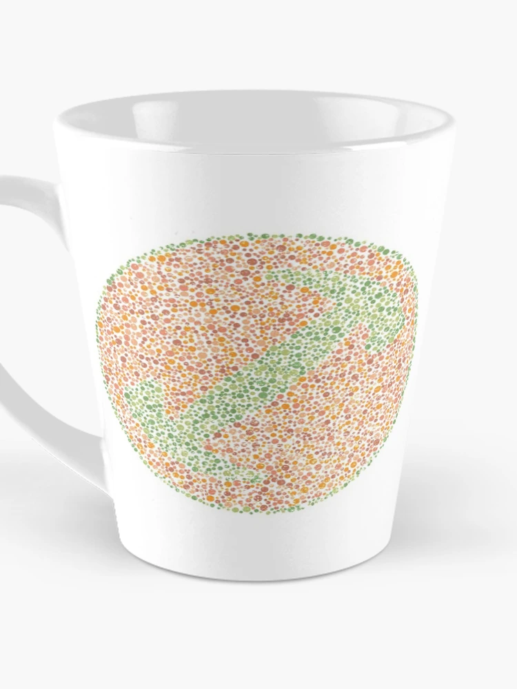 Thumbnail 3 of 4, Coffee Mug, Color Blind Test [StoneCutters] [Roufxis-Rb] designed and sold by RoufXis.