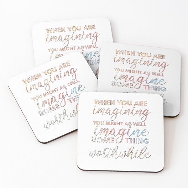 Item preview, Anne of Green Gables-Inspired "Imagine Something Worthwhile" designed and sold by mulberrydragon.