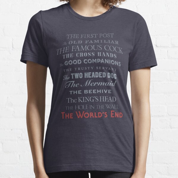 The Worlds End T-Shirts for Sale | Redbubble