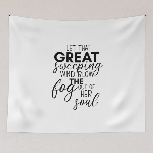 Item preview, Anne of Green Gables-Inspired "Fog Out of Her Soul" designed and sold by mulberrydragon.