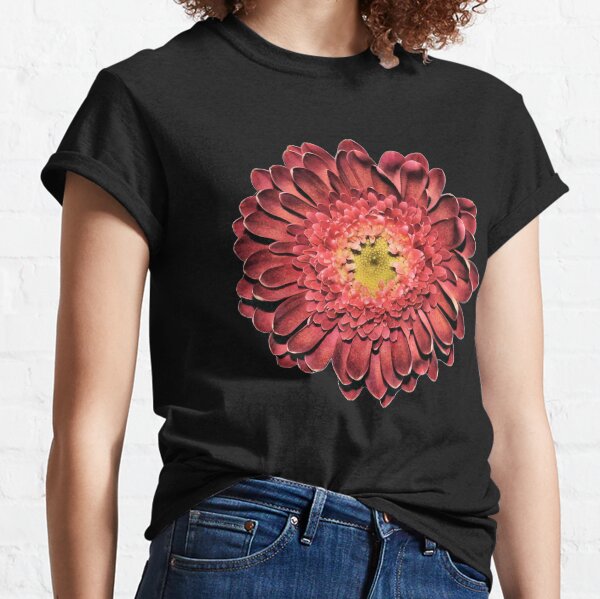 Red Gerbera Daisy Classic T-Shirt