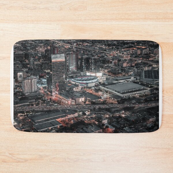 Item preview, Downtown Los Angeles Aerial Art designed and sold by trqffic.