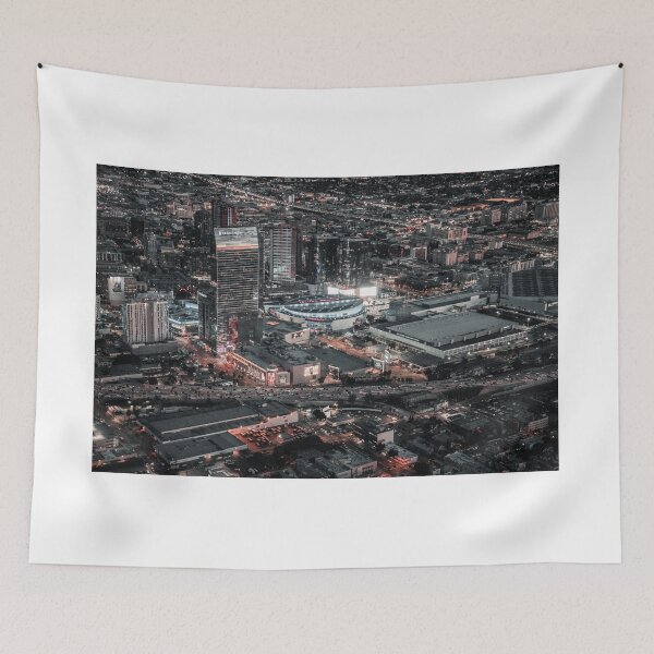 Item preview, Downtown Los Angeles Aerial Art designed and sold by trqffic.