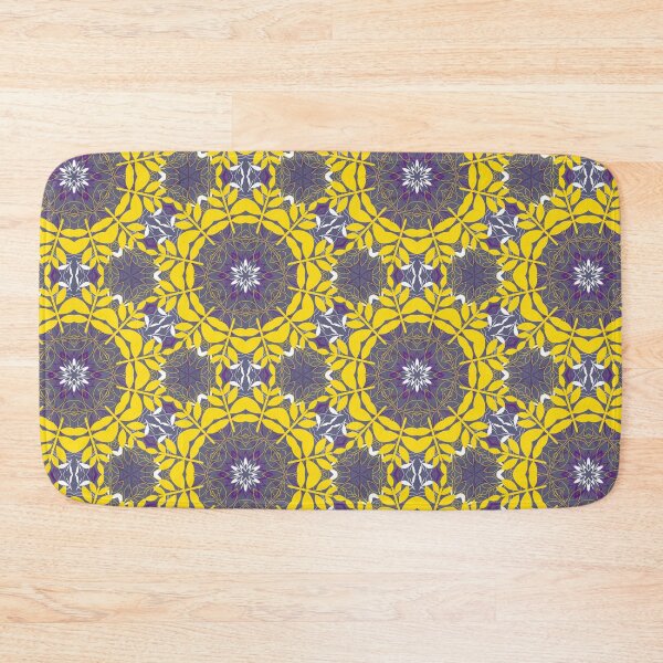 Item preview, Mandala ornament - yellow-violet designed and sold by kobyakov.