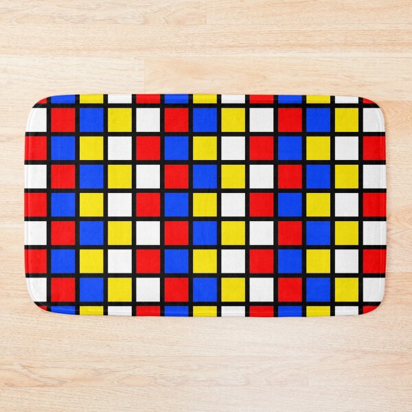 Item preview, Primary colour squares designed and sold by TheWrongCentury.