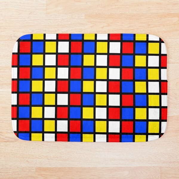 Item preview, Primary colour squares designed and sold by TheWrongCentury.