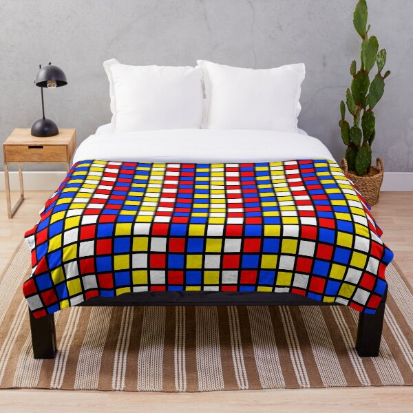 Item preview, Primary colour squares designed and sold by TheWrongCentury.