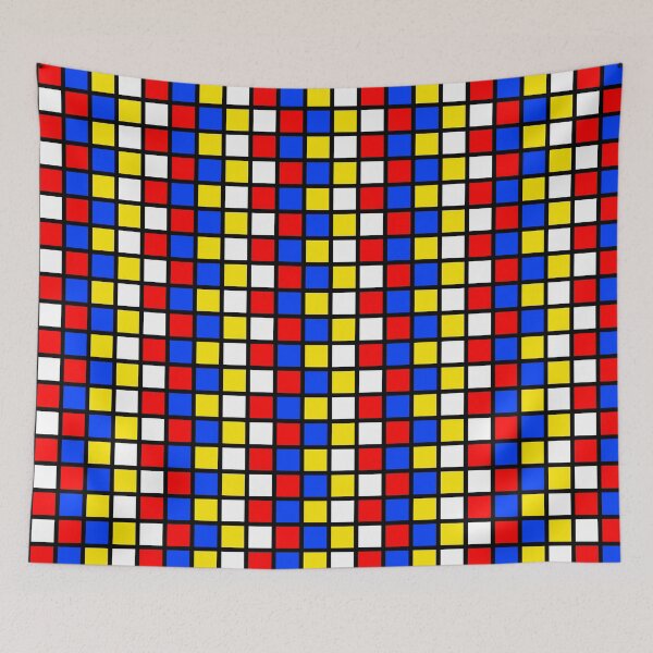 Item preview, Primary colour squares designed and sold by TheWrongCentury.