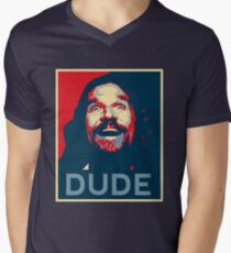 Dude Men's V-Neck T-Shirt