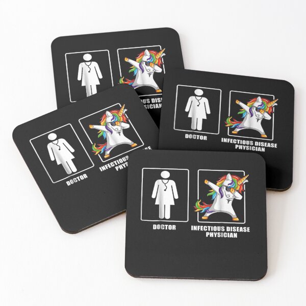 Item preview, Cool Infectious Disease Physician Unicorn Funny Shirt designed and sold by ShayDuffin.