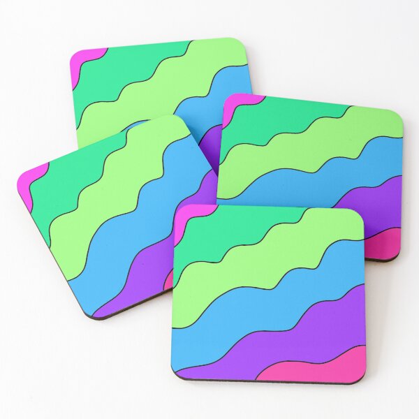 Item preview, Vibrant Wavy Sectors designed and sold by passionatelyem.