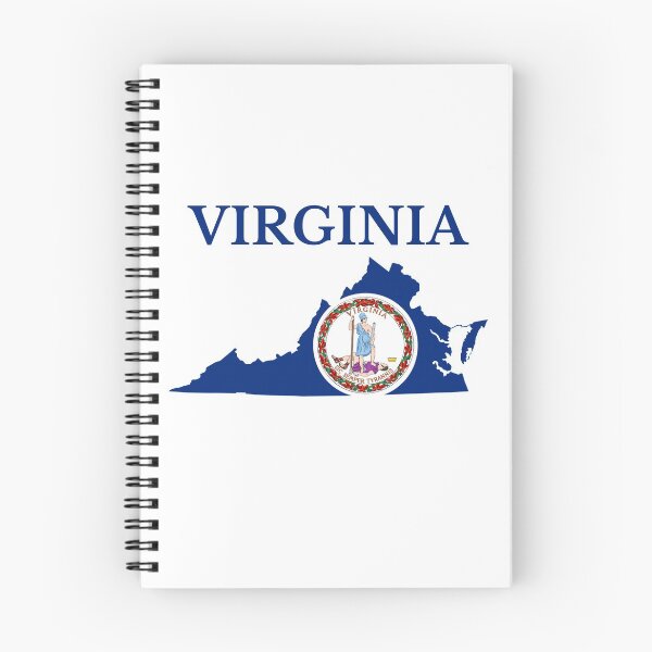 Item preview, Virginia  Flag Map designed and sold by marosharaf.