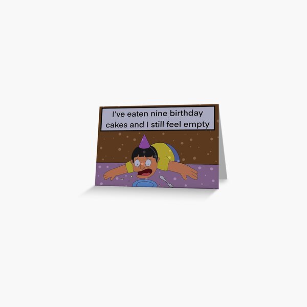 Item preview, Gene Birthday Cakes designed and sold by anikavodicka.