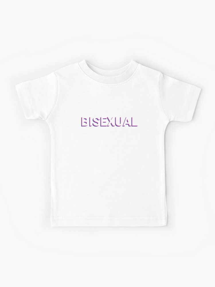 Camiseta para niños bandera del orgullo bisexual» JustHumanCreate | Redbubble