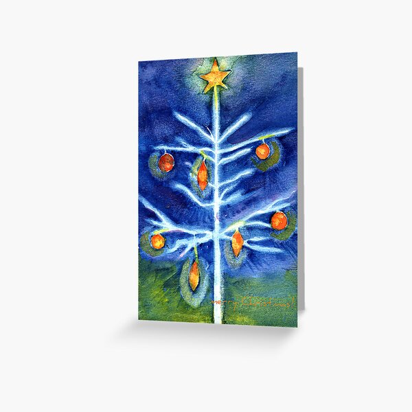 Christmas tree Greeting Card