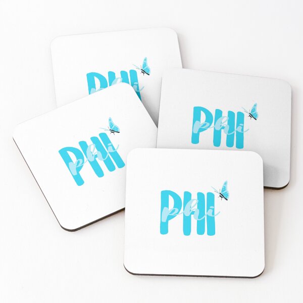 Item preview, Phi Butterfly Greek Letter designed and sold by laurenwinter.