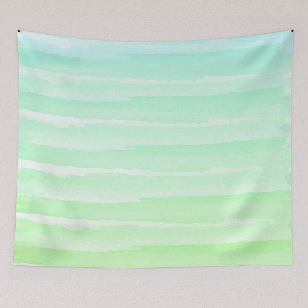 Item preview, Blue to Green Watercolor designed and sold by CalicoFlair.