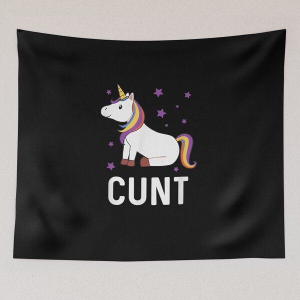 Item preview, Cunt Unicorn Majestic Rainbow Fuck You Fluff Magical Gift T Shirt designed and sold by ShayDuffin.