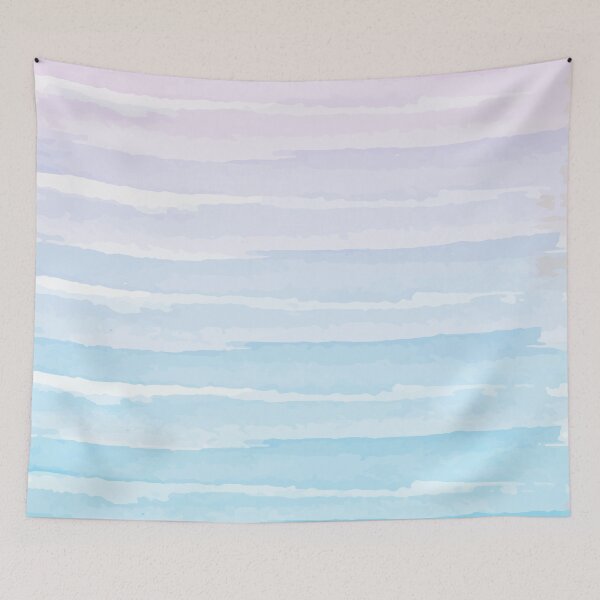 Item preview, Pink to Blue Watercolor designed and sold by CalicoFlair.
