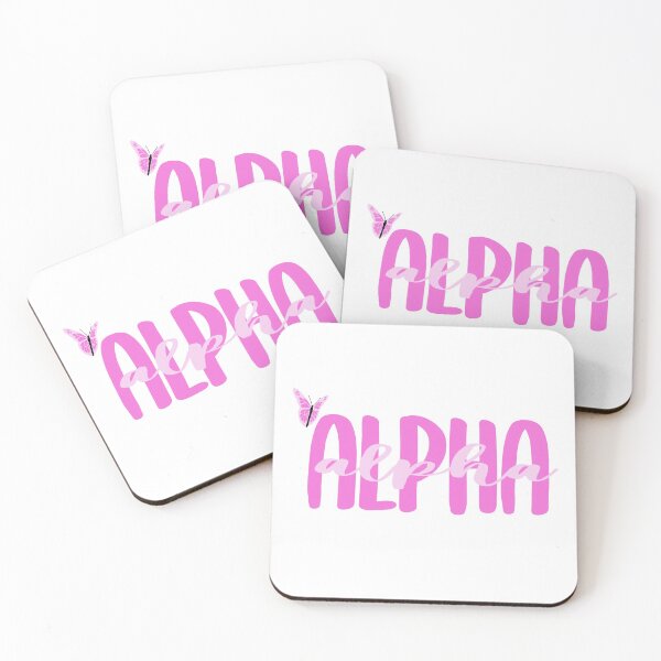 Item preview, Pink Alpha Butterfly Greek Letter designed and sold by laurenwinter.