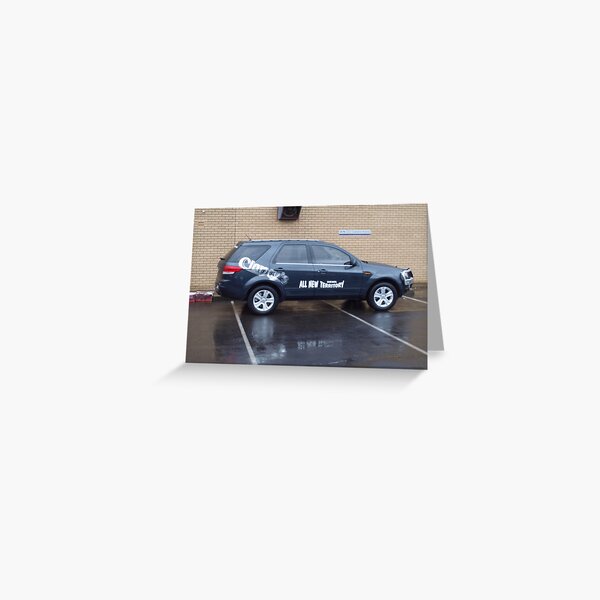 Ford Territory TX RWD Diesel Greeting Card
