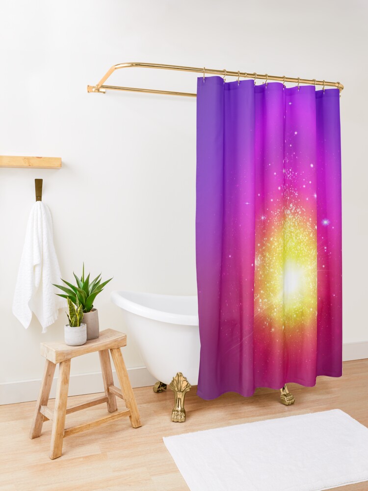 Alternate view of ALL Self Shower Curtain
