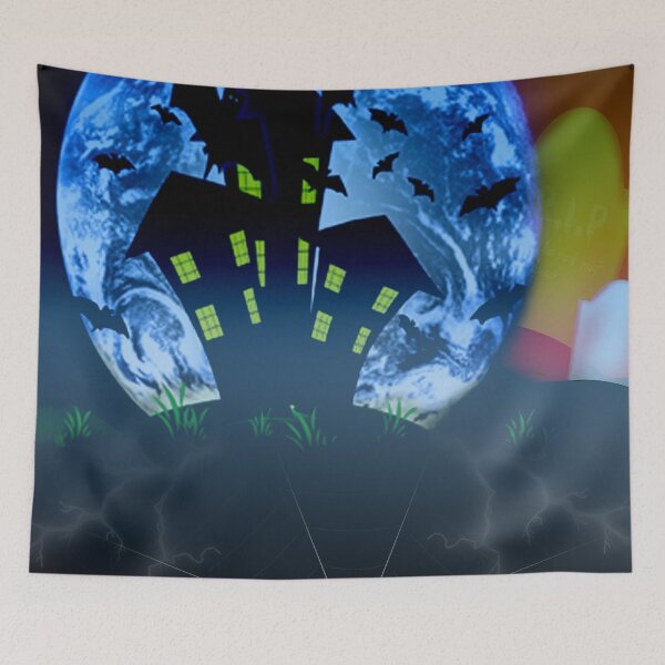 Item preview, Creepy Eerie Haunted House designed and sold by Clickcreations.