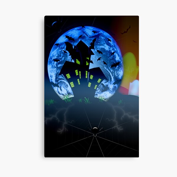 Item preview, Creepy Eerie Haunted House designed and sold by Clickcreations.
