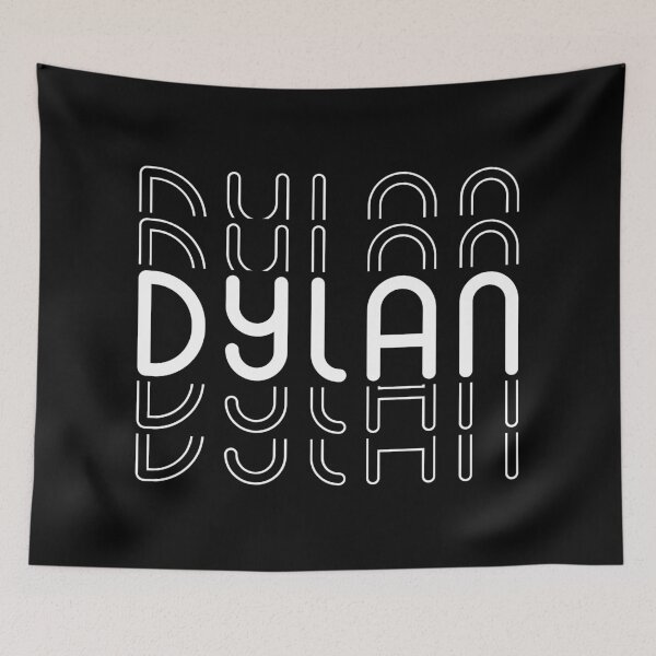 Item preview, Name Dylan in Black and White Style designed and sold by Time-is-Money.