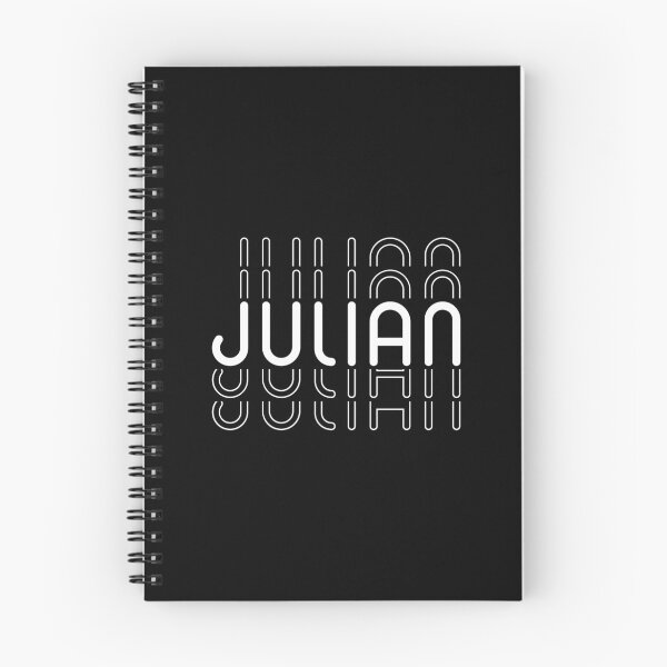 Item preview, Name Julian in Black and White Style designed and sold by Time-is-Money.