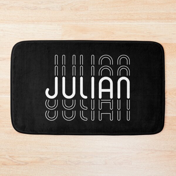 Item preview, Name Julian in Black and White Style designed and sold by Time-is-Money.