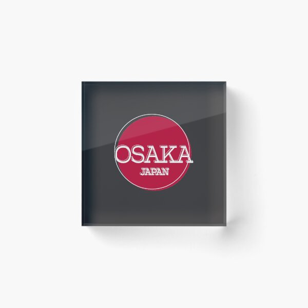 Item preview, Osaka Outline - Japan Red Circle Flag designed and sold by agsduy.