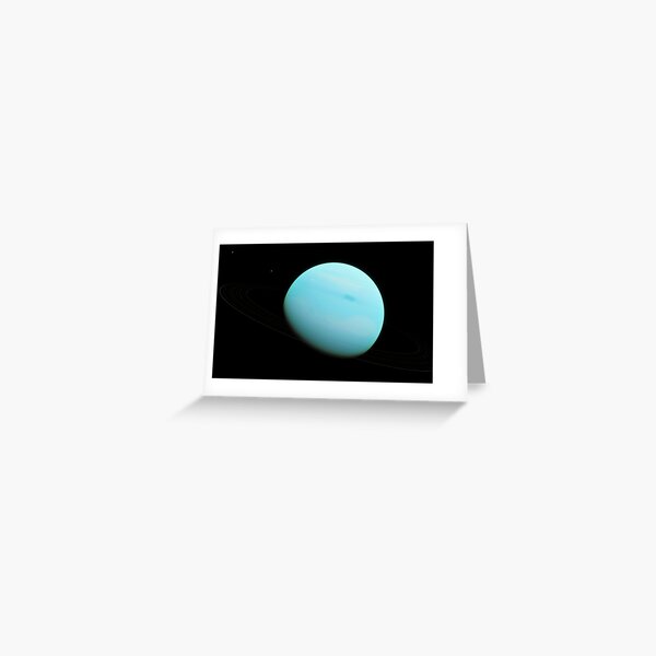 "Real Uranus Image NASA High Resolution" Greeting Card for Sale by