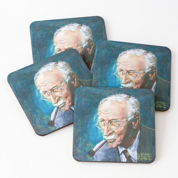 Item preview, Jung | Blue Painting of Carl Jung designed and sold by Jacob la Cour.