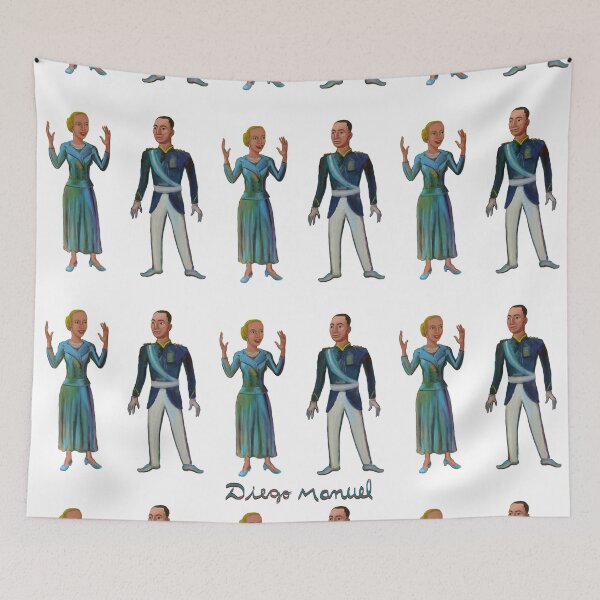 Item preview, Evita y Juan Perón designed and sold by Diego Manuel Rodriguez.