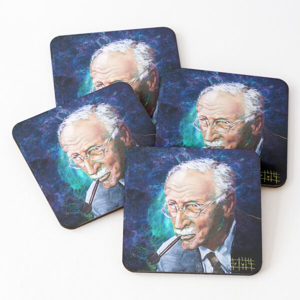 Item preview, Jung | Space Edition Painting of Carl Jung designed and sold by Jacob la Cour.