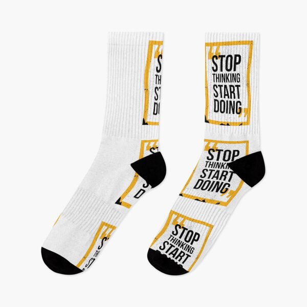 Item preview, Stop thinking start doing designed and sold by TagCreation.
