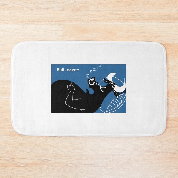 Item preview, Daryl B. Enos Fundraiser - Bull-dozer Sleeping Bull Nap Time designed and sold by ARE416.