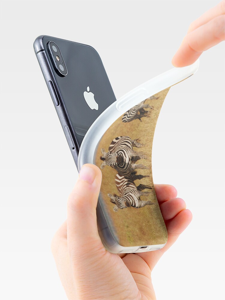 Alternate view of Masai Mara Zebra iPhone cover iPhone Case & Cover