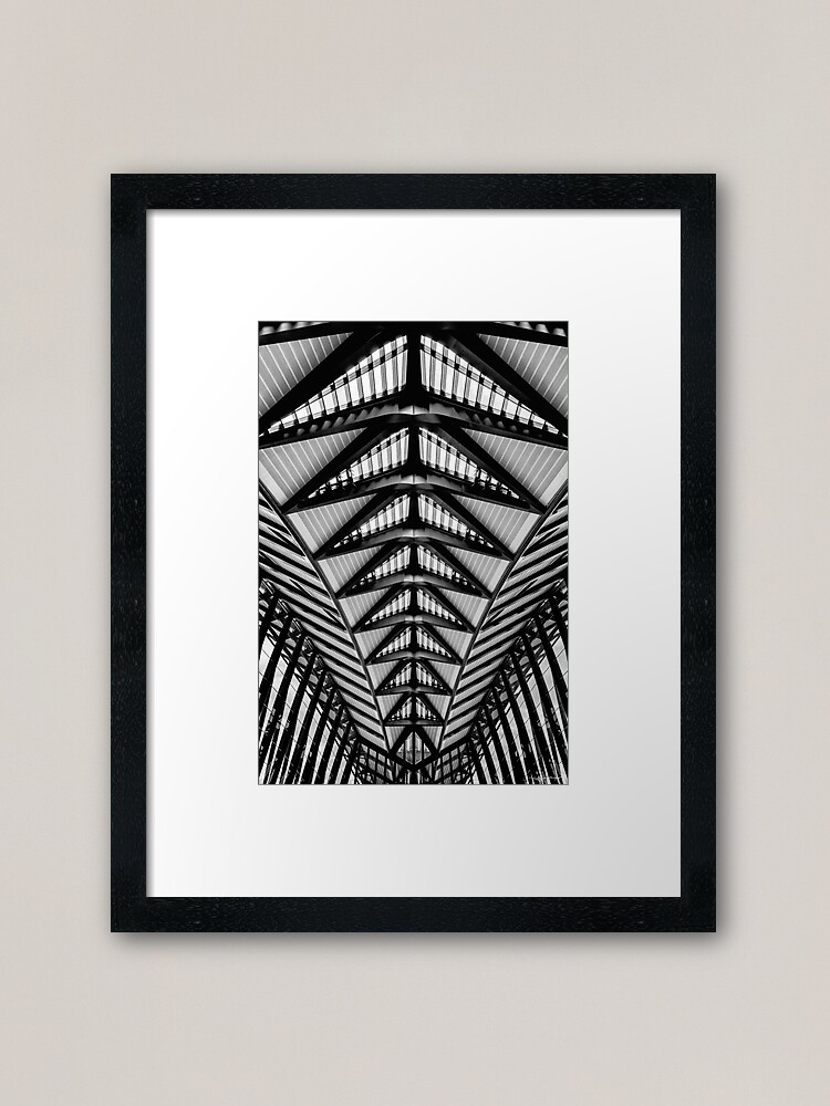 Alternate view of Station Spaces Framed Art Print