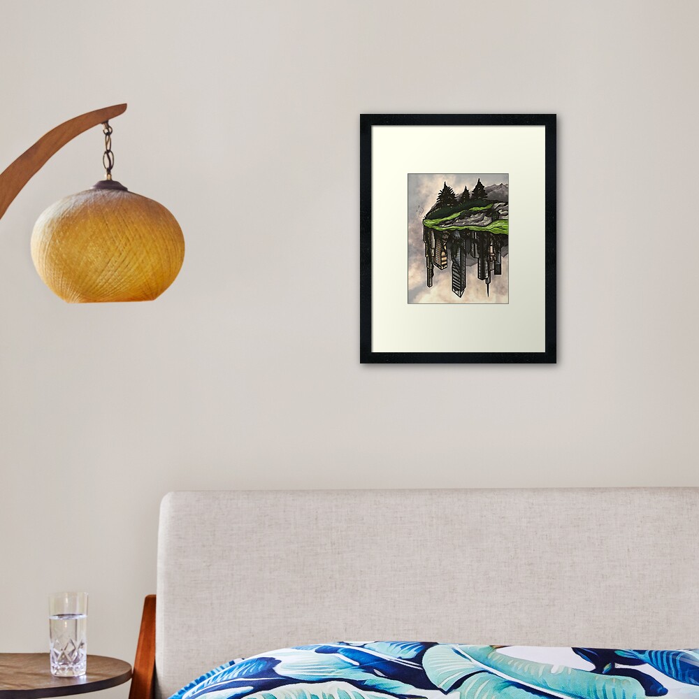 reclamation. Framed Art Print