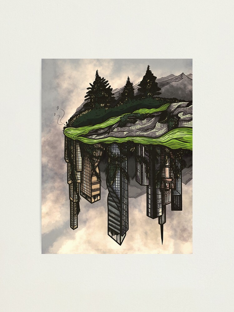 Alternate view of reclamation. Photographic Print