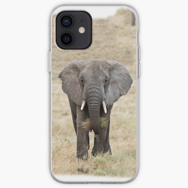 Serengeti Elephant iPhone cover iPhone Soft Case